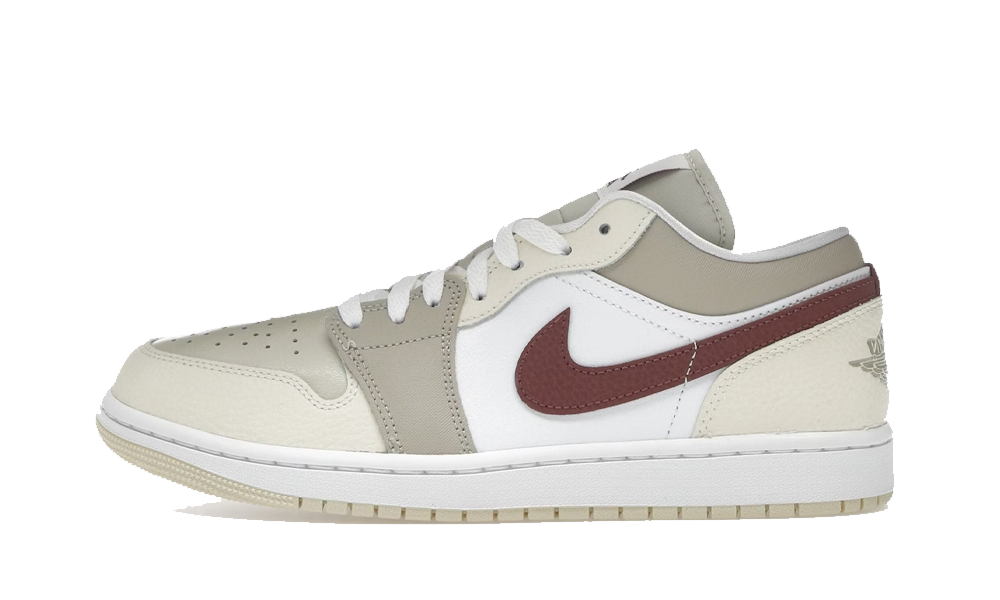 Jordan 1 Low SE Desert Khaki Red Sepia - Image 1
