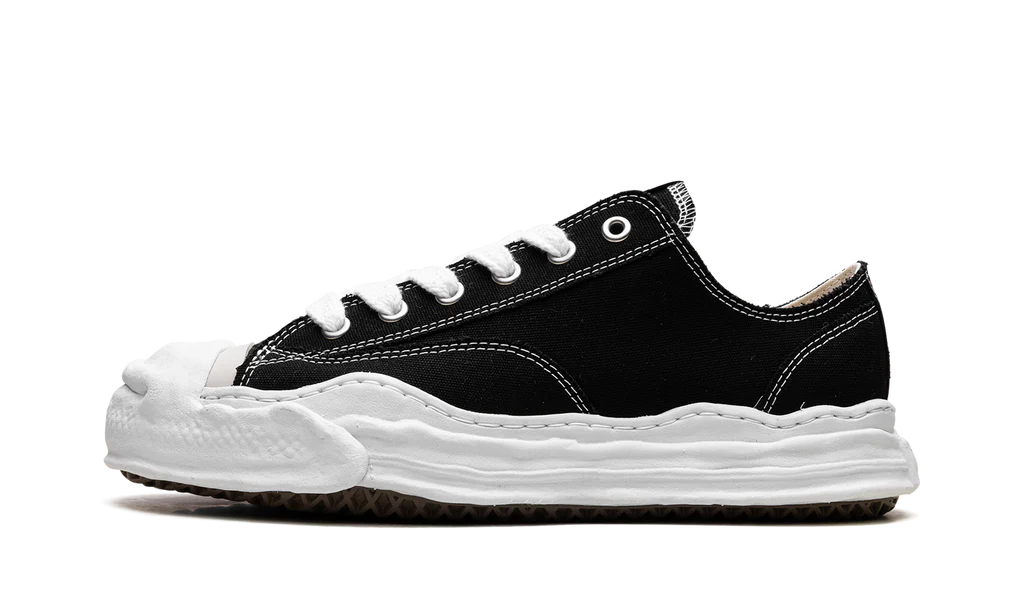 Maison Mihara Yasuhiro Hank OG Sole Canvas Low Black - Image 1