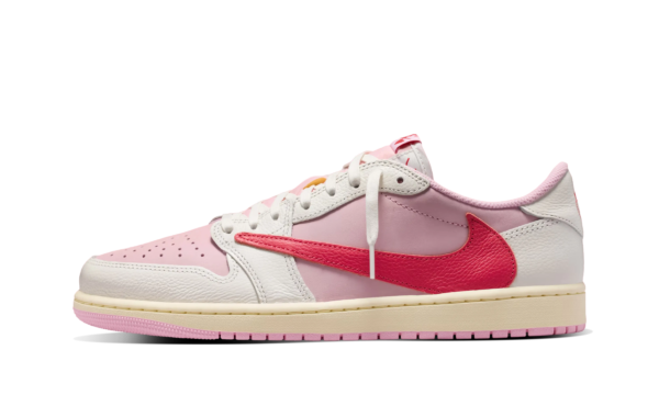 Air Jordan 1 Retro Low OG SP Travis Scott Sail Tropical Pink - Image 1