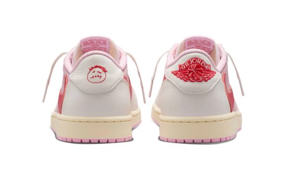 Air Jordan 1 Retro Low OG SP Travis Scott Sail Tropical Pink - Image 3