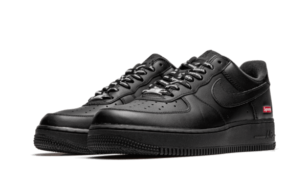 Nike Air Force 1 Low Black Supreme - Image 2