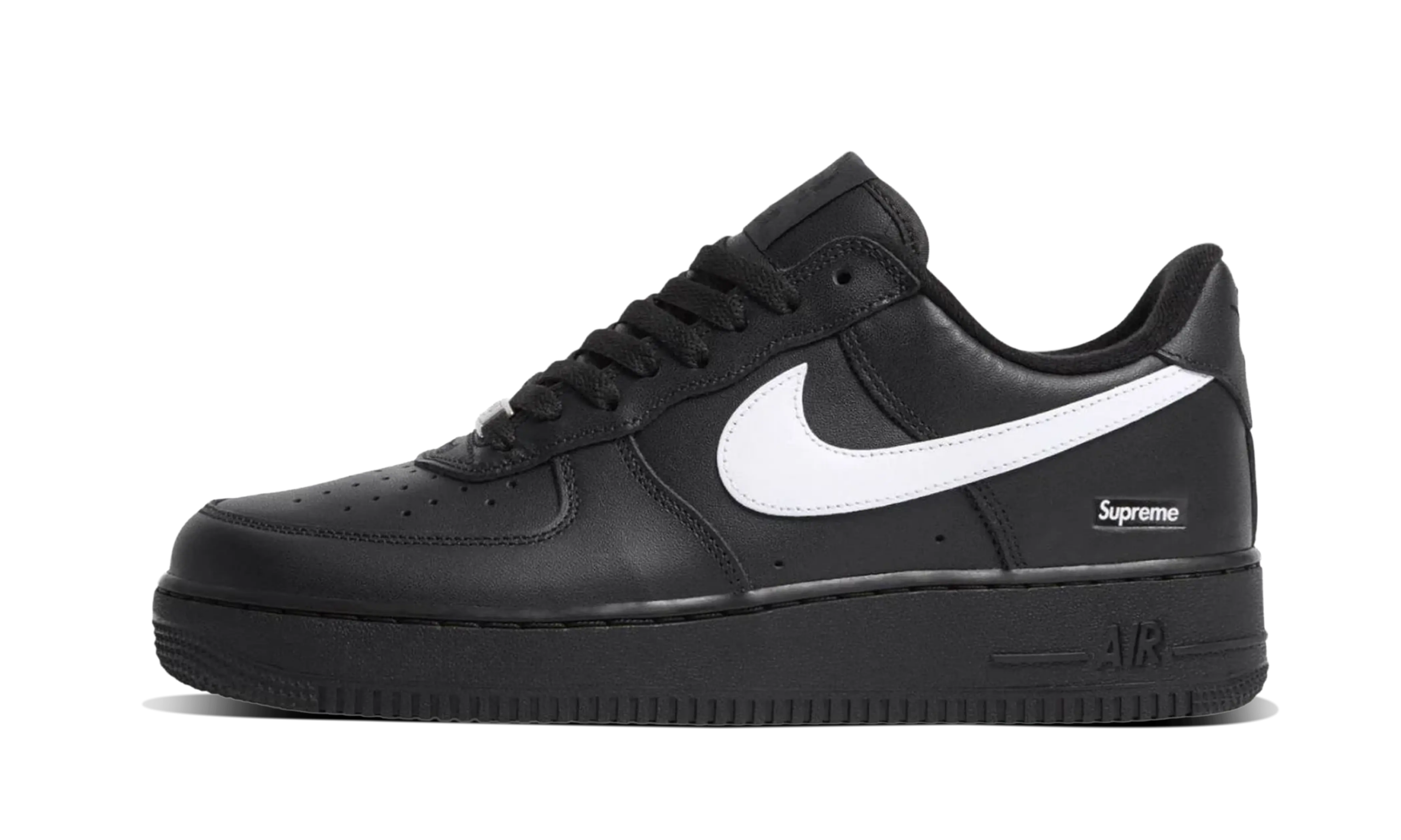 Nike Air Force 1 Low Supreme Black White - Image 1