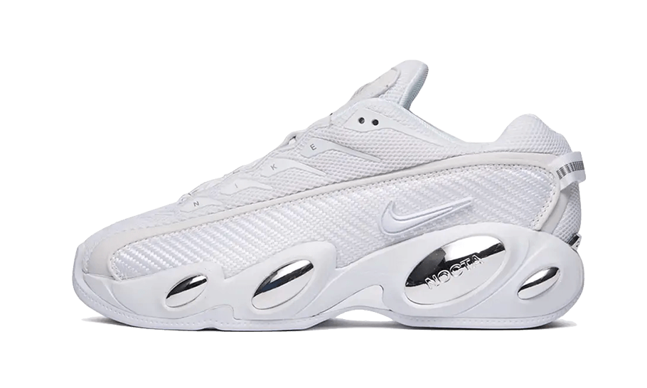 Nike NOCTA Glide Drake White Chrome - Image 1
