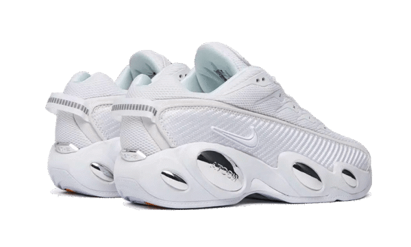 Nike NOCTA Glide Drake White Chrome - Image 3